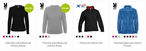 Fleecové mikiny jsou univerzálním kouskem, který oceníte celoročně