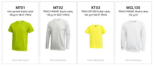 Zdravotně nezávadný reklamní textil vhodný pro každého