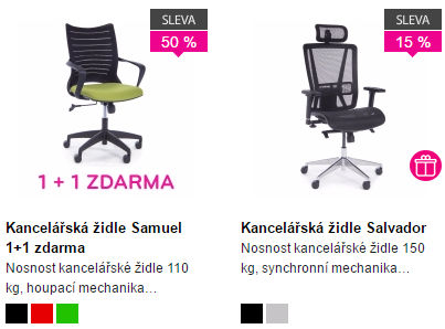 Vyberte si ideální kancelářskou židli